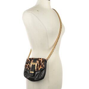 Rebecca Minkoff crossbody bag - Black, Leopard, Chain Strap